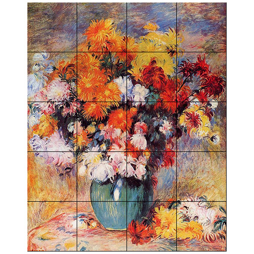 Renoir "Chrysanthemums"